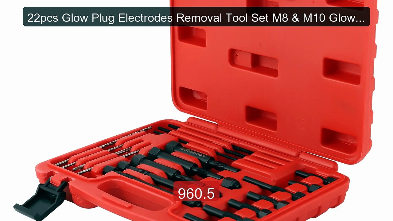 22pcs Glow Plug Electrodes Removal Tool Set M8 & M10 Glow Plu... -- Amazing Value 2026 | Must Have!
