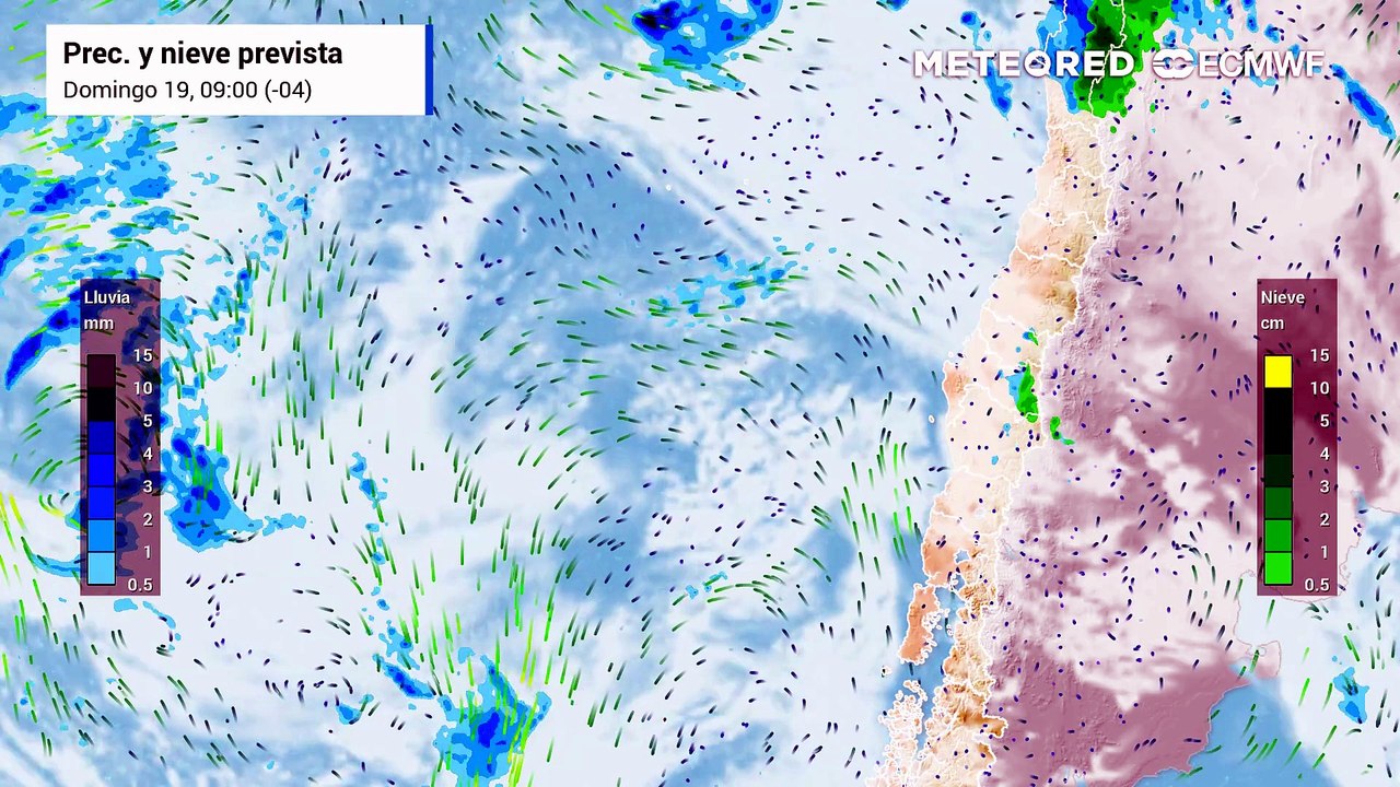 Nuevas lluvias llegan a la Región Metropolitana