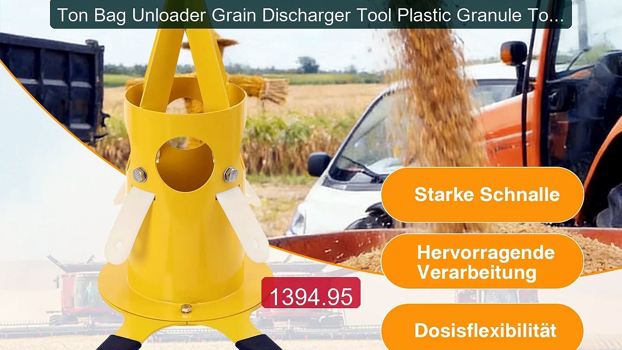 Ton Bag Unloader Grain Discharger Tool Plastic Granule Ton Bag... -- Hot Deal 2026 | Limited Offer!