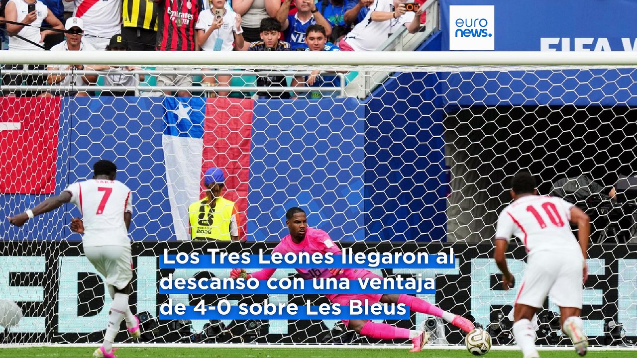 El partido con más goles del Mundial 2026, Inglaterra gana 6-4 a Francia y acaba tercera