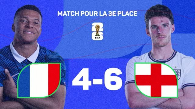 FOOTBALL : CdM 2026 - France 4-6 Angleterre : les stats d’un match fou !
