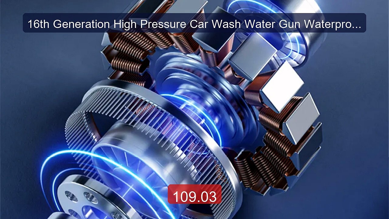 16th Generation High Pressure Car Wash Water Gun Waterproof De... -- Best Buy 2026 | Great Quality!