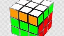 Rubik's Cube 3x3: Worms Pattern 🧩