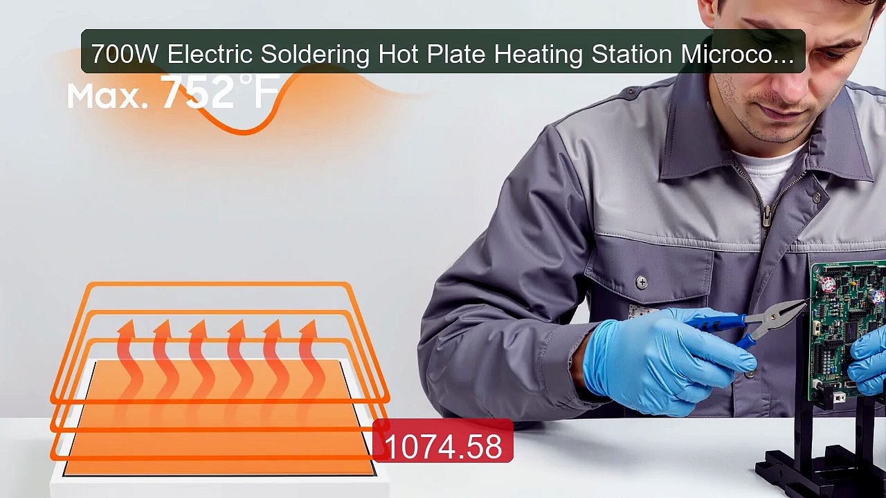 700W Electric Soldering Hot Plate Heating Station Microcompute... -- Hot Deal 2026 | Limited Offer!