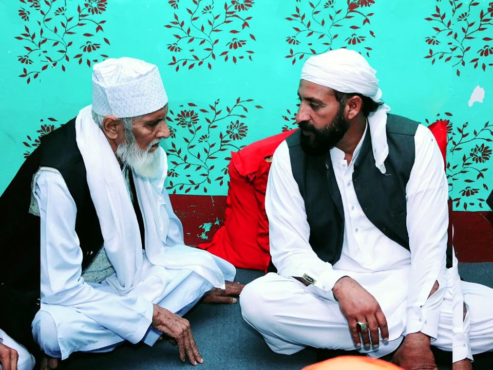 صاحبزادہ صوفی نعیم سلطان دامت برکاتہم العالیہ کی حضرت صوفی لیاقت علی دامت برکاتہم العالیہ سے ملاقات۔