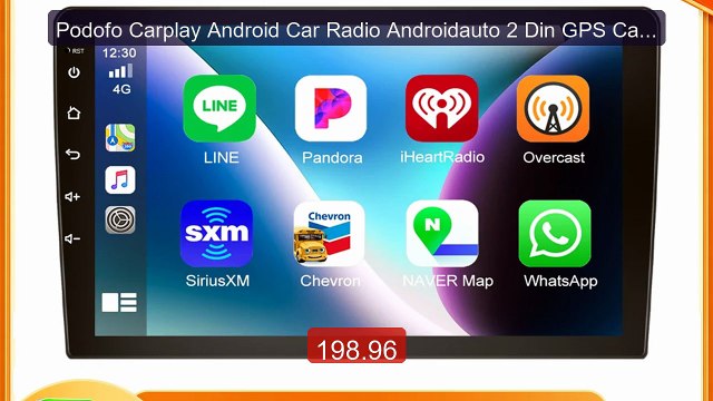 Podofo Carplay Android Car Radio Androidauto 2 Din GPS Car Aud... Hot Deal 2026 | Limited Offer!