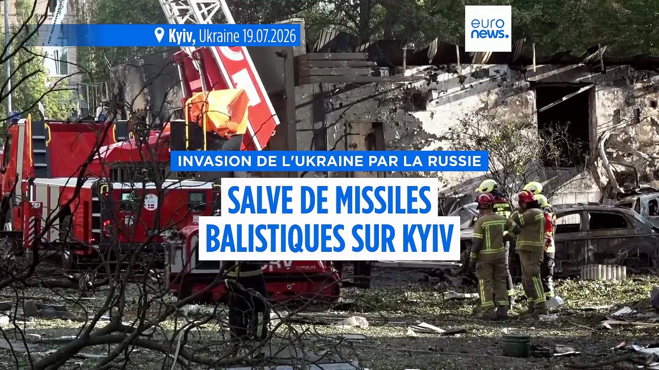 Au moins un mort dans une attaque nocturne de missiles et drones russes contre Kyiv