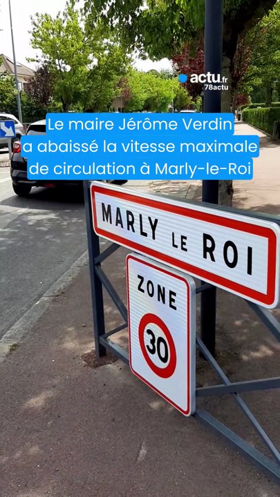 Vitesse : pourquoi Marly-le-Roi généralise le 30 km/h ?