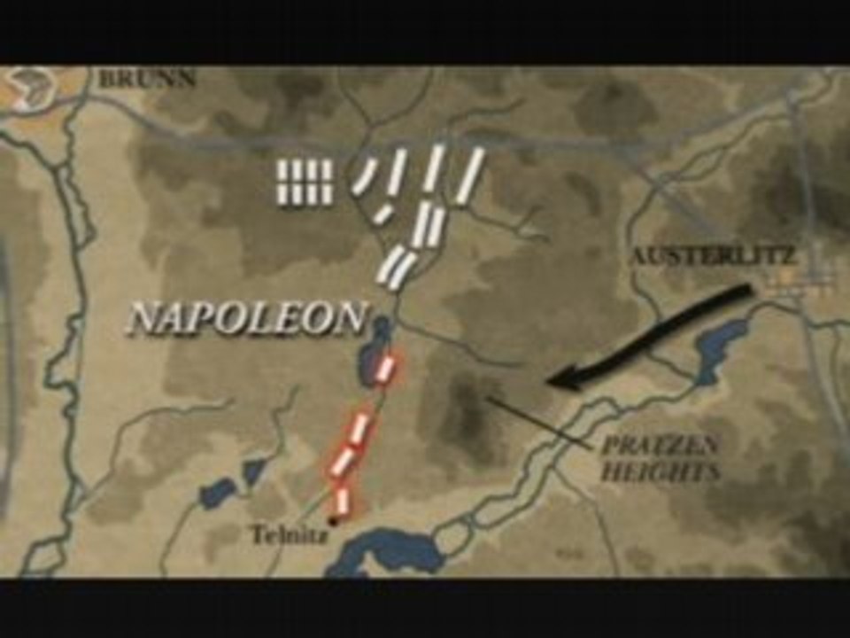 La bataille d'Austerlitz