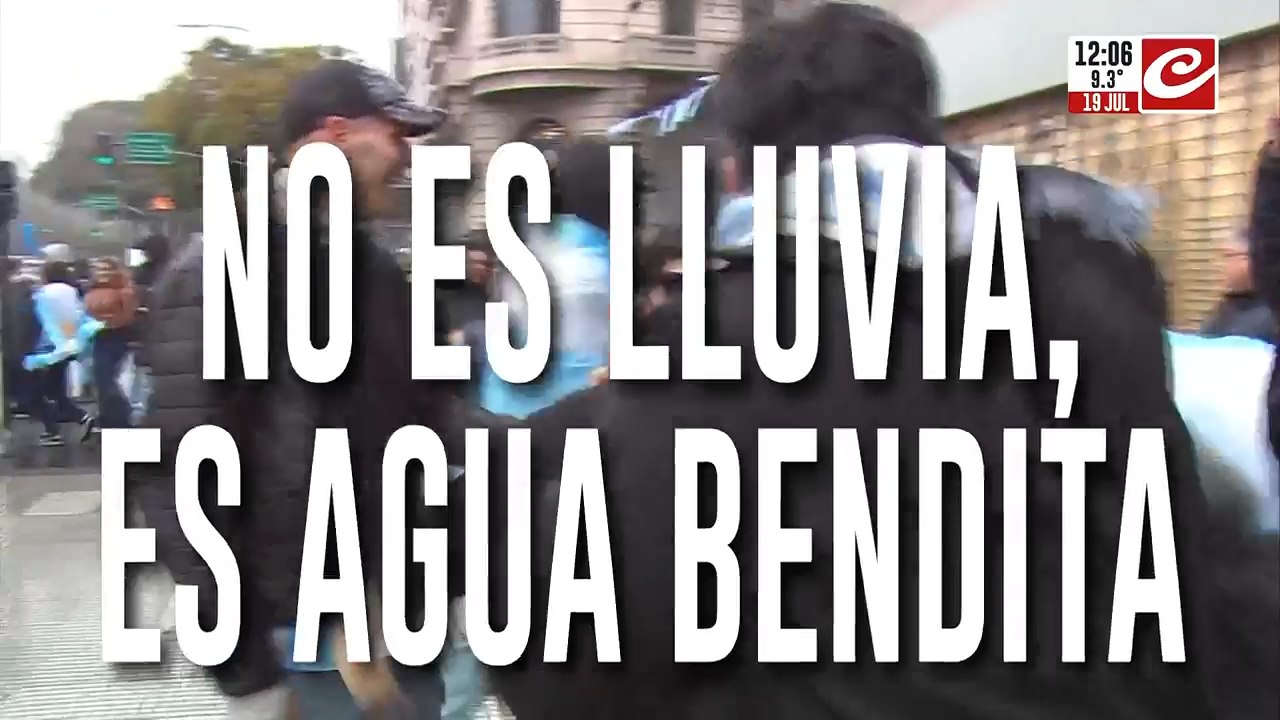 El Obelisco ya tiene clima de final