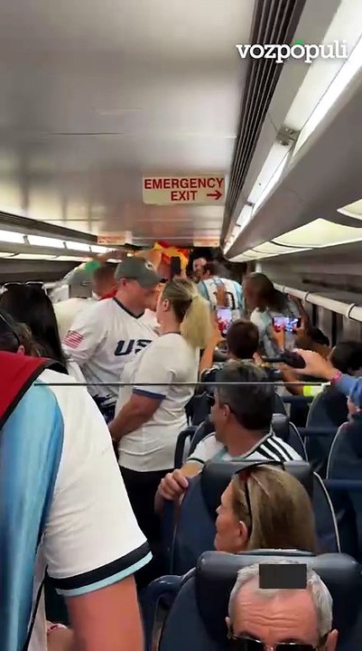 Mundial 2026: aficionados de la selección española y argentina cantan "el que no salta es un inglés"