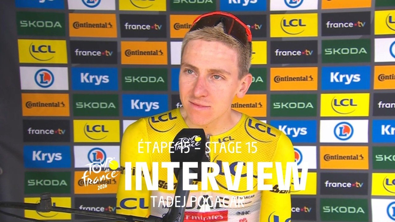 Tour de France 2026 - Stage 15 Post-race interview