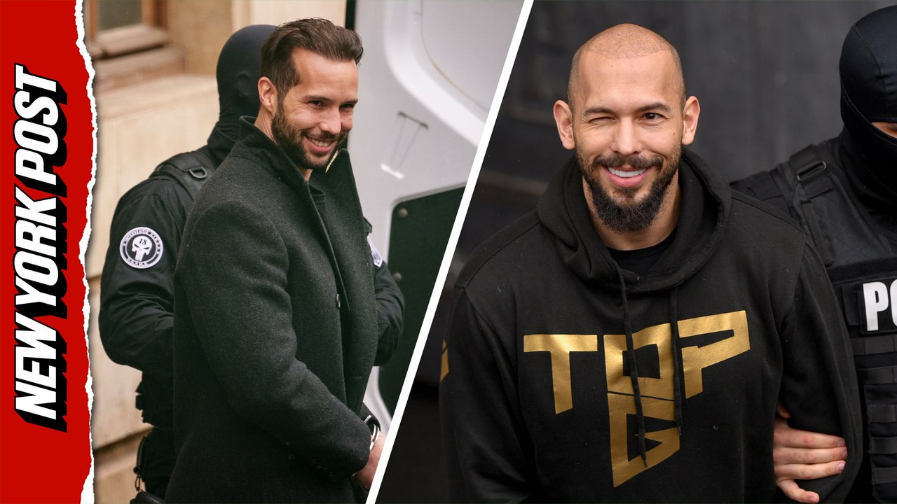 'Manosphere' influencers Andrew and Tristan Tate arrested on rape, sex trafficking charges