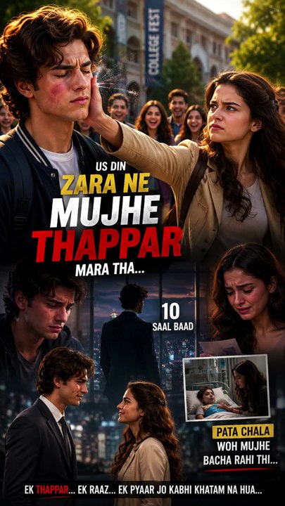 Us Din Zara Ne Mujhe Thappar Mara Tha... 😢
