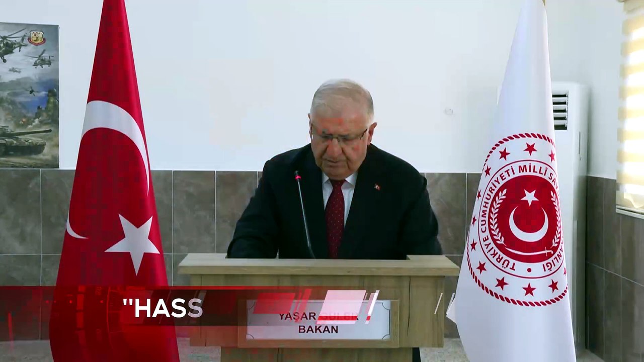 Yaşar Güler'den Terörsüz Türkiye mesajı: Kararlı adımlarla ilerliyoruz