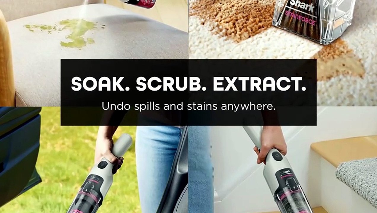 Shark StainForce Cordless Portable Cleaner Review