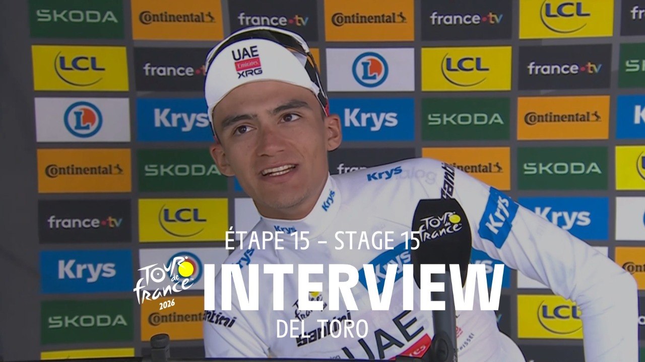 Tour de France 2026 - Stage 15 Del Toro Post-race interview