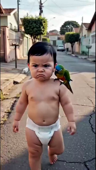 Estou varado de fome #bebe #ia #viral
