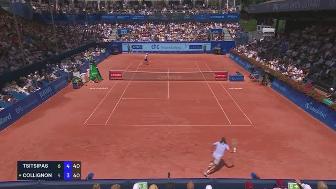 Gstaad - Tsitsipas, seize mois après…