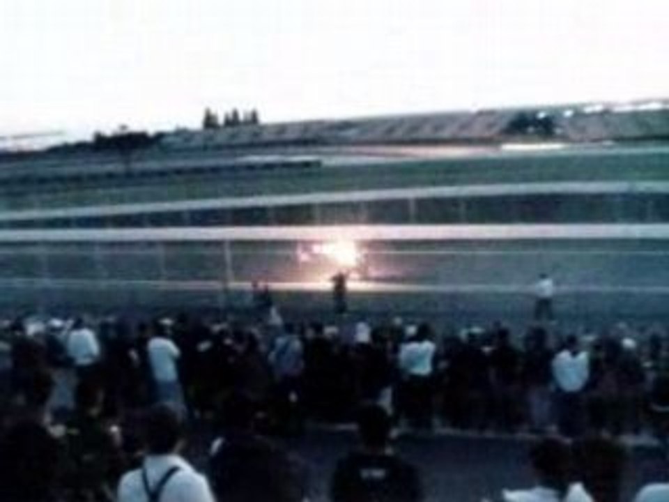 Moto burn et flamme GTI 2008