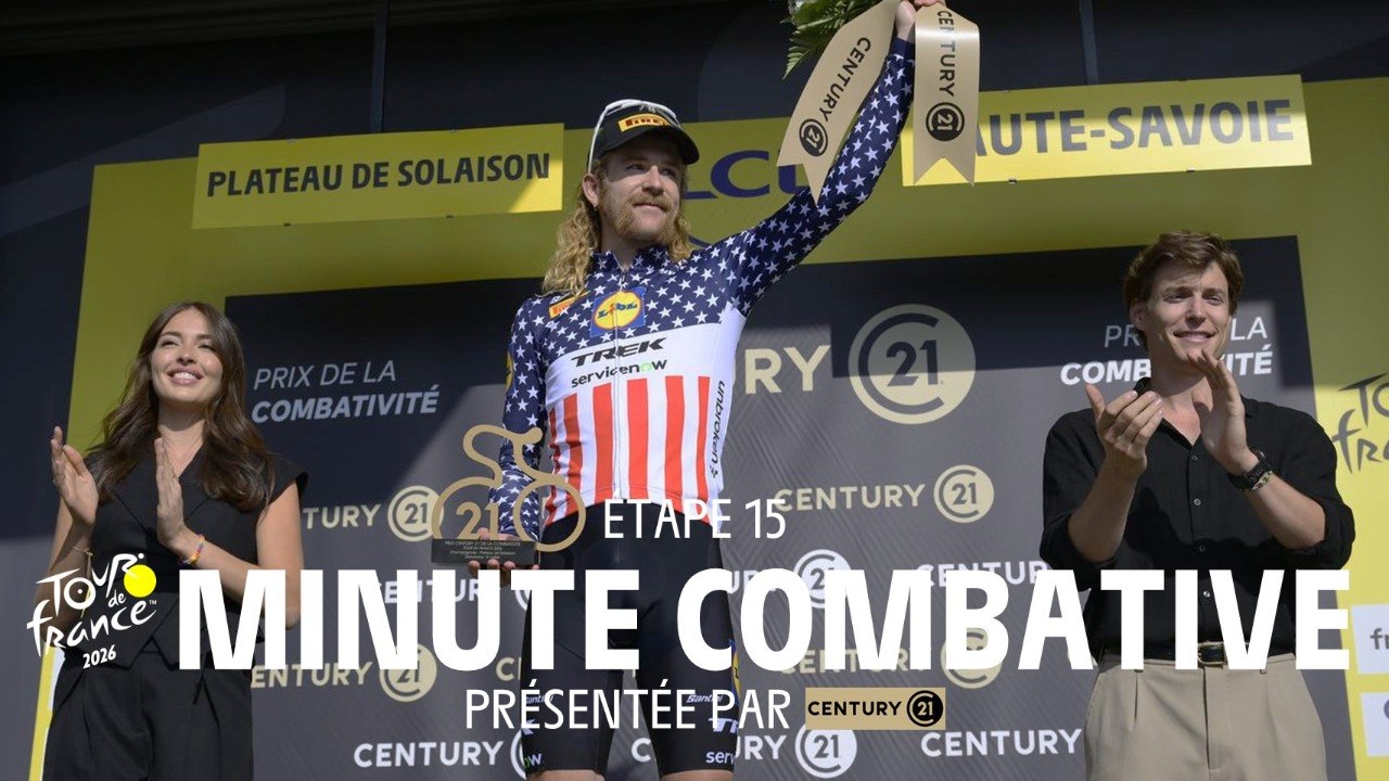 Tour de France 2026 - Stage 15 Century 21 most aggressive rider minute