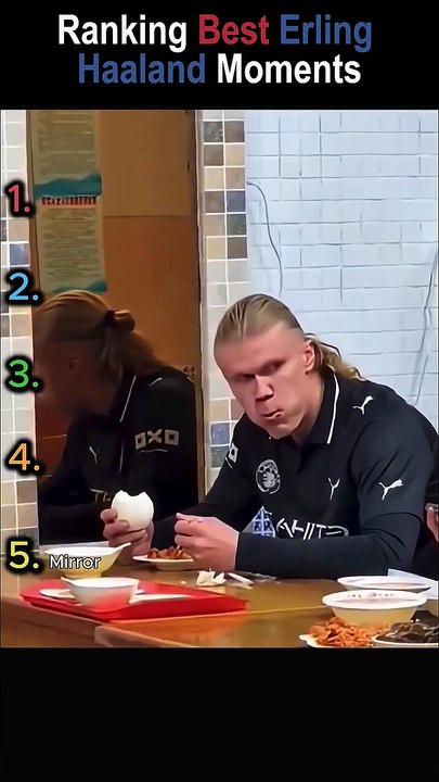 Erling Haaland Is Unhinged! #Haaland #ErlingHaaland #ManCity #FootballShorts #SoccerFails