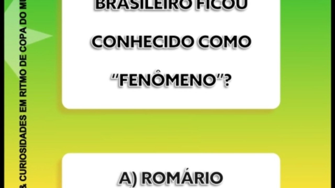 Quiz 35 - BRASIL RUMO AO HEXA!