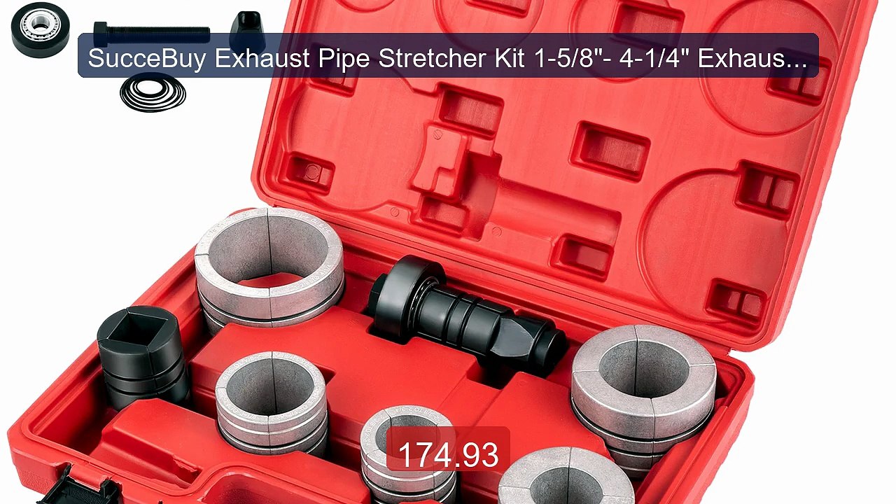 SucceBuy Exhaust Pipe Stretcher Kit 1-5/8"- 4-1...