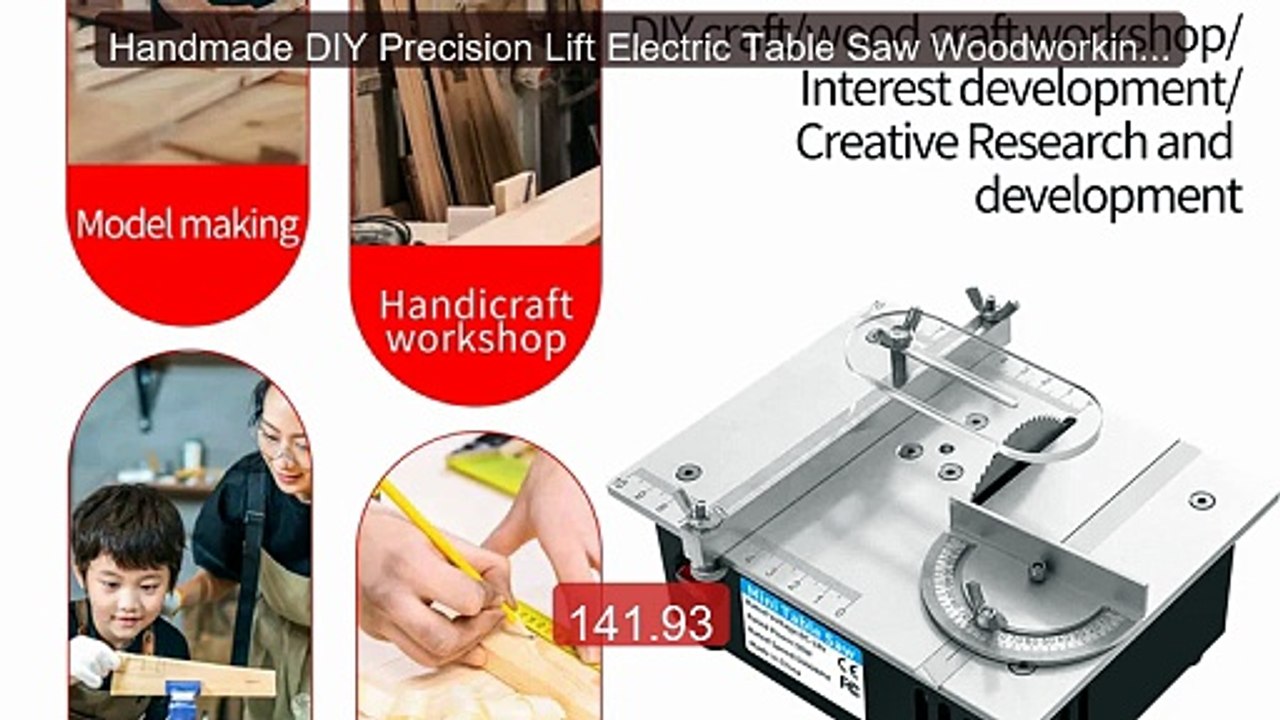 Handmade DIY Precision Lift Electric Table Saw Woodworking Tool De... -- Best Deal 2026 | Shop Now!