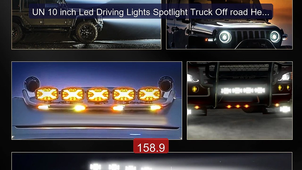 UN 10 inch Led Driving Lights Spotlight Truck Off road Headlig... -- Hot Deal 2026 | Limited Offer!