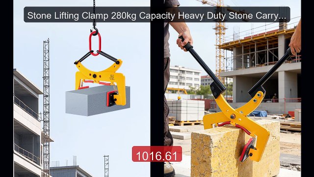 Stone Lifting Clamp 280kg Capacity Heavy Duty Stone Carrying Clamps... Top Rated 2026 | Buy Now!