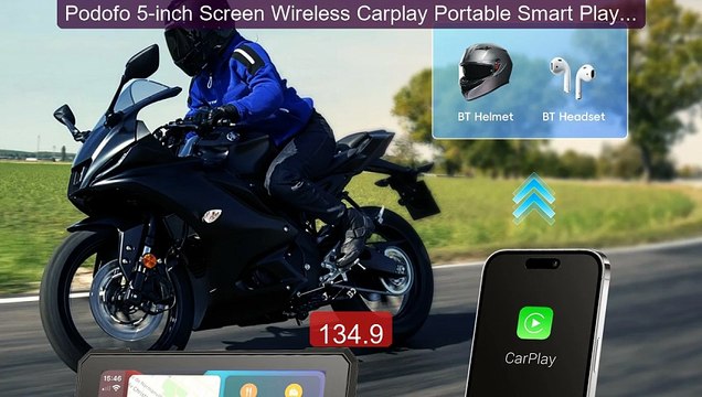 Podofo 5-inch Screen Wireless Carplay Portable Smart Player S... Amazing Value 2026 | Must Have!