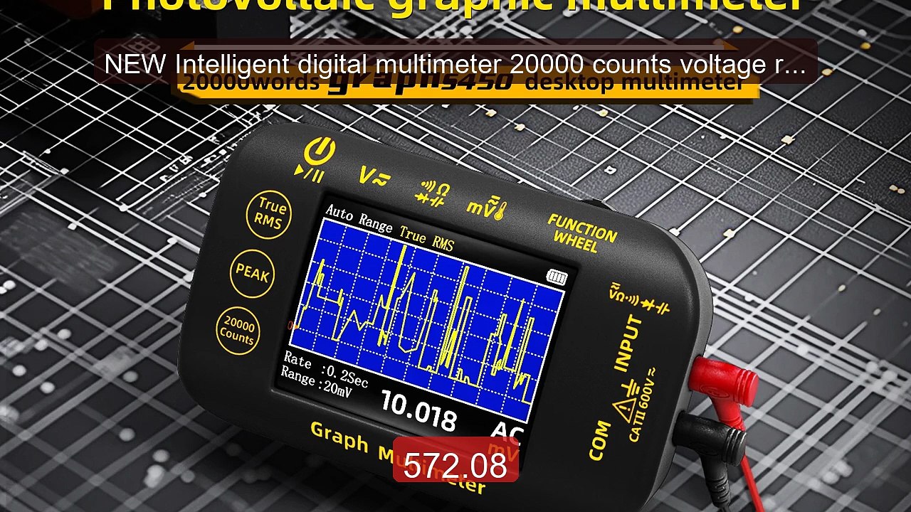 NEW Intelligent digital multimeter 20000 counts voltage real-t... -- Best Buy 2026 | Great Quality!