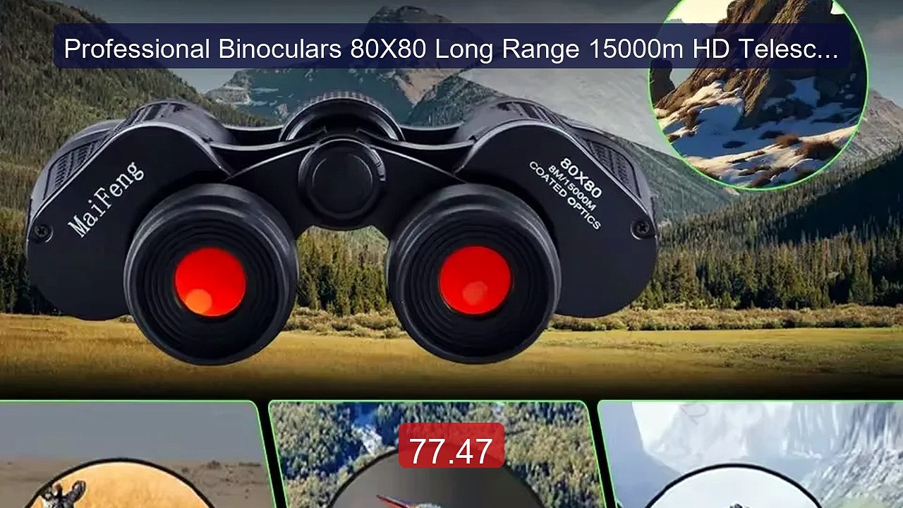Professional Binoculars 80X80 Long Range 15000m HD Telescop... -- Top Pick 2026 | Unbeatable Price!