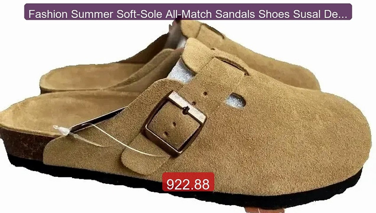 Fashion Summer Soft-Sole All-Match Sandals Shoes Susal Design Comf... -- Best Deal 2026 | Shop Now!
