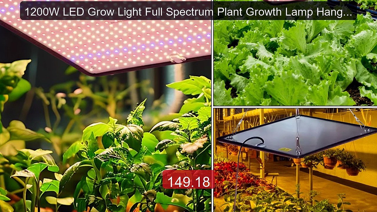 1200W LED Grow Light Full Spectrum Plant Growth Lamp Hanging G... -- Hot Deal 2026 | Limited Offer!
