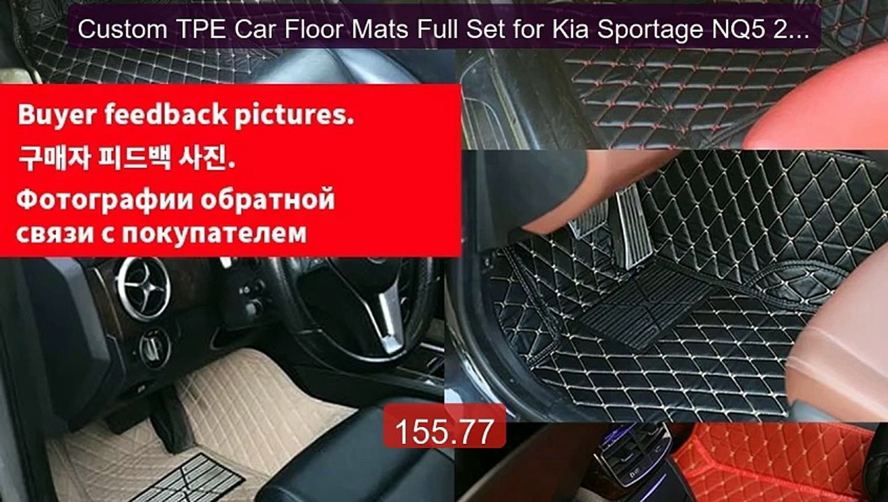 Custom TPE Car Floor Mats Full Set for Kia Sportage NQ5 2022-2026 ... -- Best Deal 2026 | Shop Now!