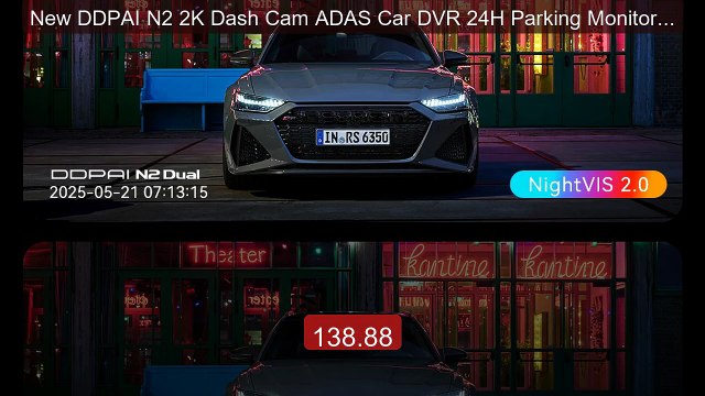 New DDPAI N2 2K Dash Cam ADAS Car DVR 24H Parking Monitor Nig... Amazing Value 2026 | Must Have!
