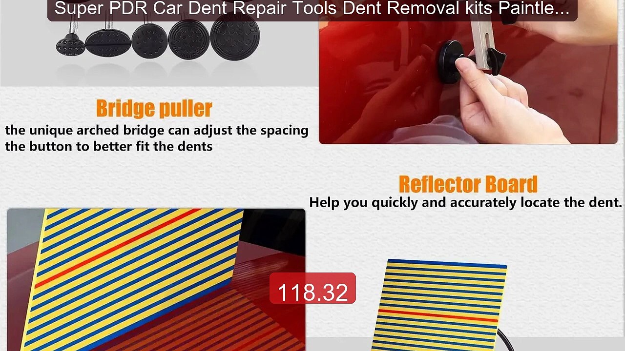 Super PDR Car Dent Repair Tools Dent Removal kits Paintless De... -- Hot Deal 2026 | Limited Offer!