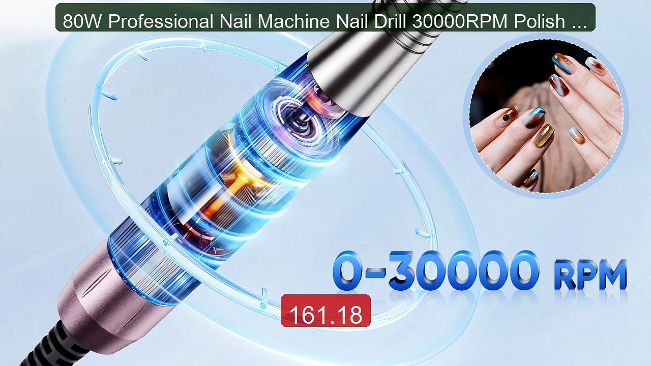 80W Professional Nail Machine Nail Drill 30000RPM Polish Dust Coll... -- Best Deal 2026 | Shop Now!