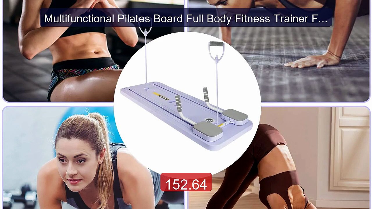 Multifunctional Pilates Board Full Body Fitness...