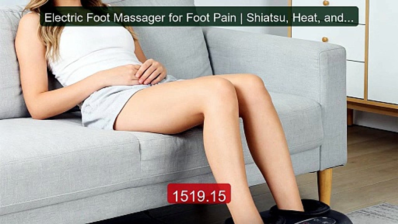 Electric Foot Massager for Foot Pain | Shiatsu, Heat, and Air Compr... -- Top Rated 2026 | Buy Now!