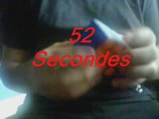 Rubik's cube 52s