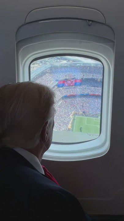 Trump alucina con el estadio de la final del Mundial