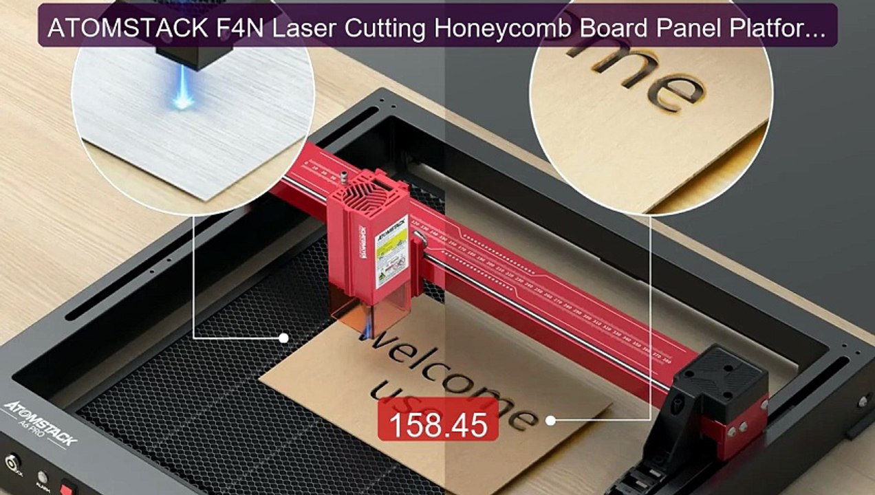 ATOMSTACK F4N Laser Cutting Honeycomb Board Panel Platform Hon... -- Hot Deal 2026 | Limited Offer!
