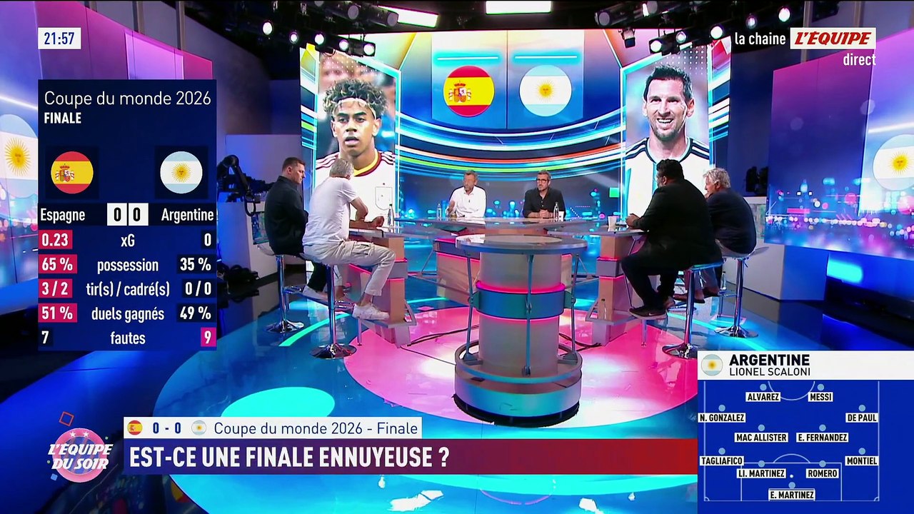 Aucun tir à la pause, une première pour l'Argentine dans cette Coupe du monde - Foot - Coupe du monde 2026