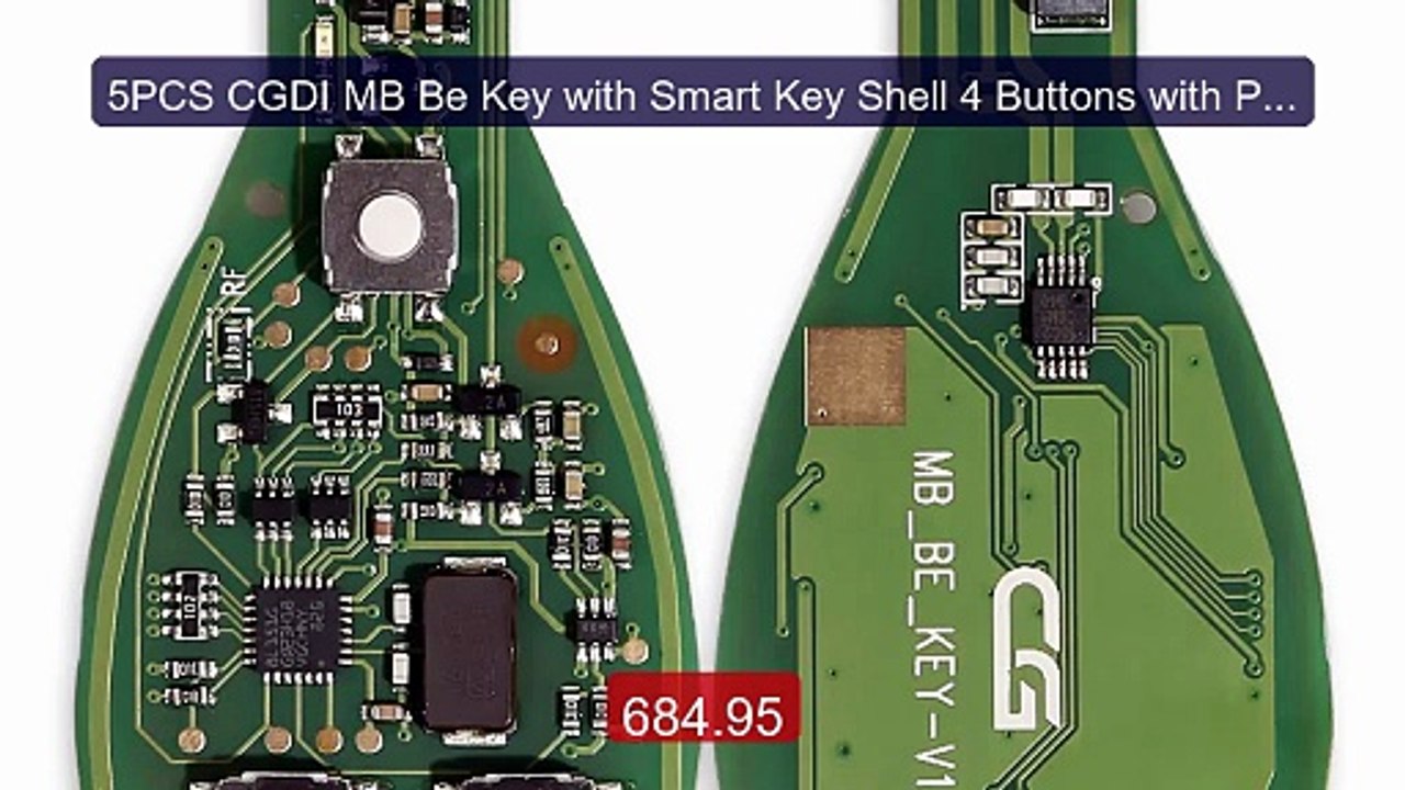 5PCS CGDI MB Be Key with Smart Key Shell 4 Buttons with Panic for M... -- Top Rated 2026 | Buy Now!
