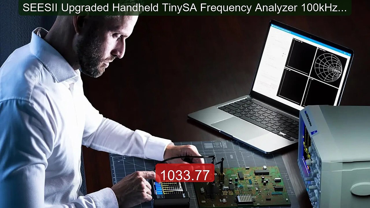 SEESII Upgraded Handheld TinySA Frequency Analyzer 100kHz to 960MH... -- Best Deal 2026 | Shop Now!