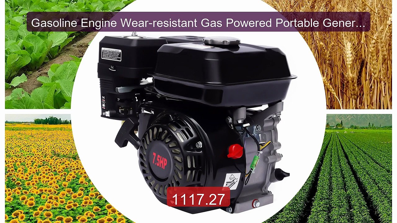 Gasoline Engine Wear-resistant Gas Powered Portable Generator ... -- Best Buy 2026 | Great Quality!