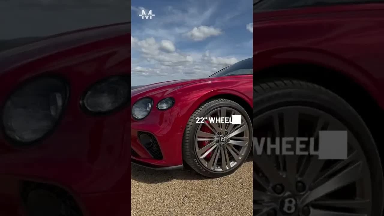 Bentley Continental GT Speed: The ultimate grand tourer #shorts